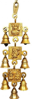 22% OFF on aakrati Brass Decorative Bell(Yellow, Pack of 1)