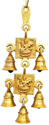 40% OFF on aakrati Brass Decorative Bell(Yellow, Pack of 1)