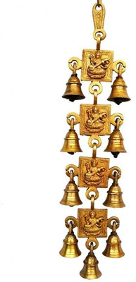 41% OFF on Aakrati Brass Decorative Bell(Yellow, Pack of 1)