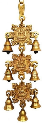 28% OFF on aakrati Brass Decorative Bell(Yellow, Pack of 1)