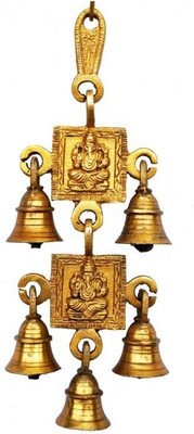 40% OFF on aakrati Brass Decorative Bell(Yellow, Pack of 1) 40% OFF on aakrati Brass Decorative Bell(Yellow, Pack of 1)