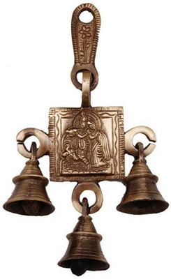 51% OFF on Aakrati Brass Decorative Bell(Yellow, Pack of 1)