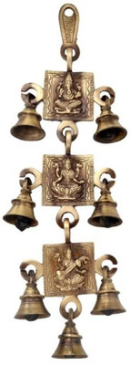 22% OFF on aakrati Brass Decorative Bell(Yellow, Pack of 1)