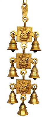 aakrati Brass Decorative Bell(Yellow, Pack of 1) aakrati Brass Decorative Bell(Yellow, Pack of 1)