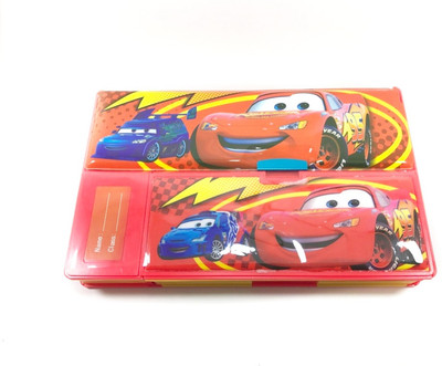 

Kidofash Jumbo Pencil Box Plastic Geometry Boxes(Multicolor)