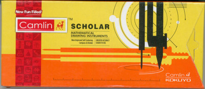 Camlin Scholar Geometry Box(Yellow)