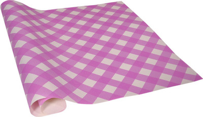 

Star White 'n' Pink Checker Italian Paper Gift Wrapper(Multicolor)