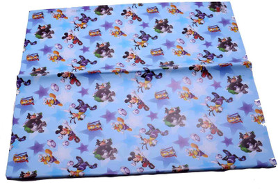 

Funcart Blue Mickey mouse & friends wrapping paper (pack of 10) Mickey mouse paper Gift Wrapper(Mutlicolor)