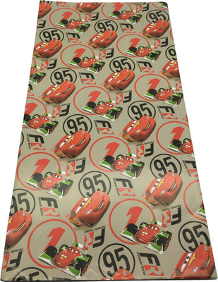 

Funcart Mcqueen formula racer cars wrapping paper (10 pcs/pack) Mcqueen Cars paper Gift Wrapper(Mutlicolor)