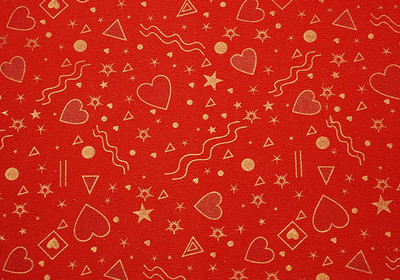 

Bdpp Paper Processers PP-VBG1 Hearts Paper Gift Wrapper(Red, Gold)