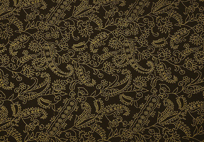 

Bdpp Paper Processers PP-VBF3 Paisley Paper Gift Wrapper(Black, Gold)