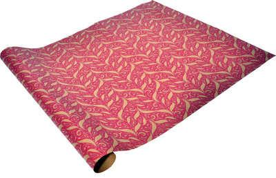 

Star Red Jacquard Pattern Italian Paper Gift Wrapper(Red)