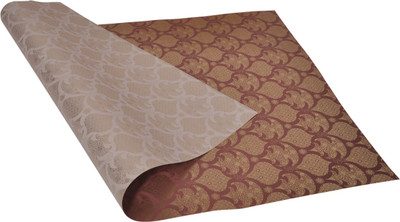

Star Gold 'n' Brown Festival Spirit Pattern Reversible Italian Paper Gift Wrapper(Multicolor)