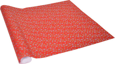 

Star Red n Golden Silver Fireworks Italian Paper Gift Wrapper(Multicolor)