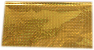 

Gathbandhan 3d Holographic Plastic Gift Wrapper(Golden)