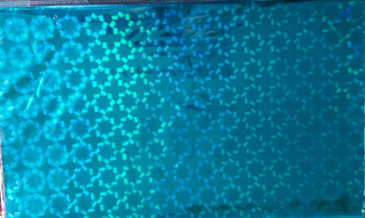 

NG 3d Hologram Star Plastic Gift Wrapper(Light Blue)