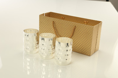 5% OFF on Ojas (Pack of 3) PGS Glass Set(180 ml, Brass) 5% OFF on Ojas (Pack of 3) PGS Glass Set(180 ml, Brass)