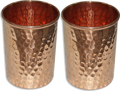 62% OFF on Prisha India Craft (Pack of 2) glass021-2 Glass Set(240 ml, Copper) 62% OFF on Prisha India Craft (Pack of 2) glass021-2 Glass Set(240 ml, Copper)