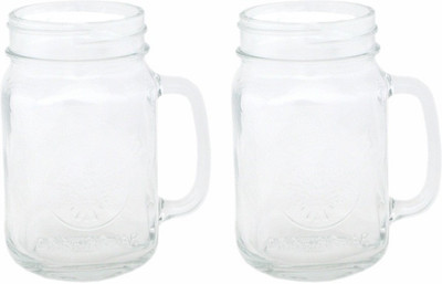 

Nanson FJ-7503 Glass(Glass, 480 ml, Clear, Pack of 2)