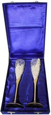 22% OFF on Dekor World (Pack of 2) DWDT-087 Glass Set(240 ml, Brass) 22% OFF on Dekor World (Pack of 2) DWDT-087 Glass Set(240 ml, Brass)