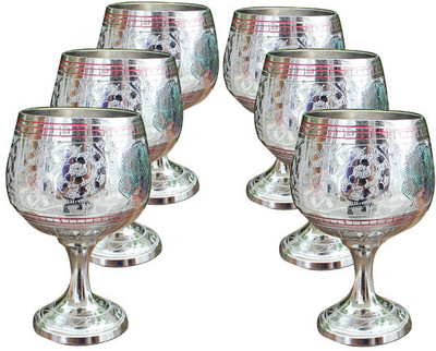 18% OFF on Dekor World (Pack of 6) DWDT-0267 Glass Set(100 ml, Brass) 18% OFF on Dekor World (Pack of 6) DWDT-0267 Glass Set(100 ml, Brass)