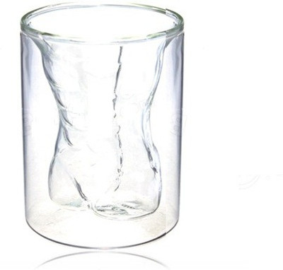 

Riddhi Siddhi Seductive Glass Glass(Glass, 100 ml, Clear, Pack of 1)