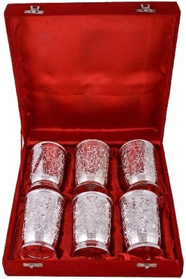 51% OFF on Raj Laxmi (Pack of 6) RLSP119 Glass Set(50 ml, Brass) 51% OFF on Raj Laxmi (Pack of 6) RLSP119 Glass Set(50 ml, Brass)