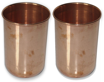 60% OFF on Prisha India Craft (Pack of 2) glass012-2 Glass Set(320 ml, Copper) 60% OFF on Prisha India Craft (Pack of 2) glass012-2 Glass Set(320 ml, Copper)