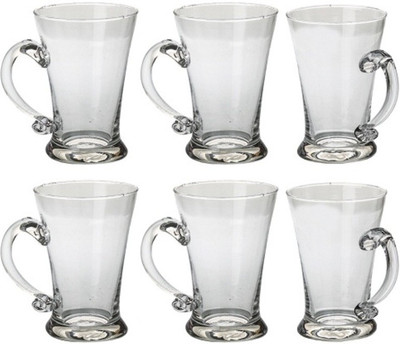 Bloom (Pack of 6) gor60012 Glass Set Beer Mug(300 ml, Glass, Clear)