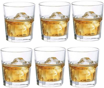 36% OFF on Ocean (Pack of 6) 5P0190706G000X001 Glass Set(280 ml, Glass)