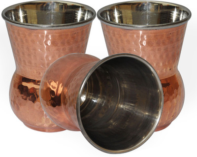 38% OFF on DakshCraft DS127 Glass Set(Copper, 348 ml, Brown, Pack of 3) 38% OFF on DakshCraft DS127 Glass Set(Copper, 348 ml, Brown, Pack of 3)