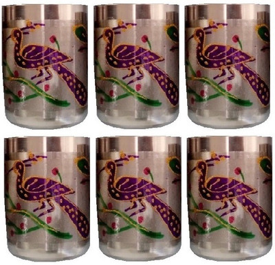 

Tarun Traders 11059 Glass Set(Steel, 150 ml, Steel, Pack of 6)
