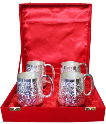 14% OFF on Dekor World (Pack of 4) DWDT-319 Glass Set(100 ml, Brass) 14% OFF on Dekor World (Pack of 4) DWDT-319 Glass Set(100 ml, Brass)