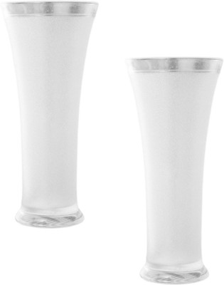 

Hua You ES_PCA_JUICEGLASS_2PCS Glass Set(Plastic, 300 ml, White, Pack of 2)