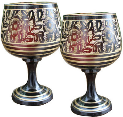 20% OFF on Dekor World (Pack of 2) DWDT-0255 Glass Set(100 ml, Brass) 20% OFF on Dekor World (Pack of 2) DWDT-0255 Glass Set(100 ml, Brass)
