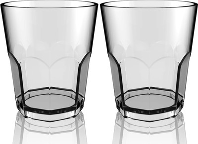 Stallion barware Glass(300 ml, White, Pack of 2) available at flipkart for Rs.349