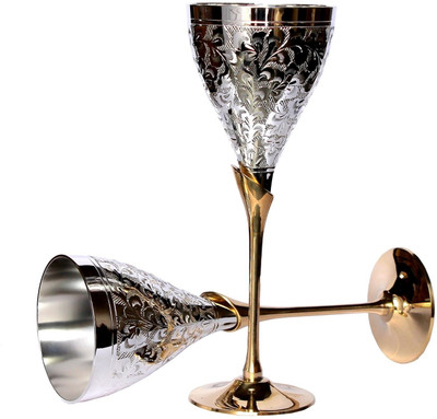 52% OFF on Stonkraft (Pack of 2) GBMED2 Glass Set(200 ml, Brass) 52% OFF on Stonkraft (Pack of 2) GBMED2 Glass Set(200 ml, Brass)