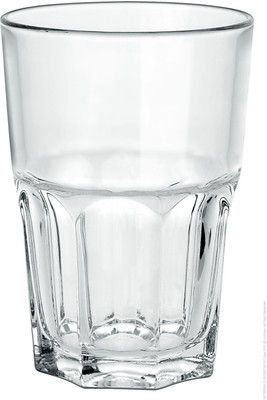 Ocean (Pack of 6) Centro Cooler 455ml Glass Set(455 ml, Glass)