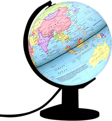 

Winners Ornate 606 Illuminated Desk & Table Top Political World Globe(Medium Blue)