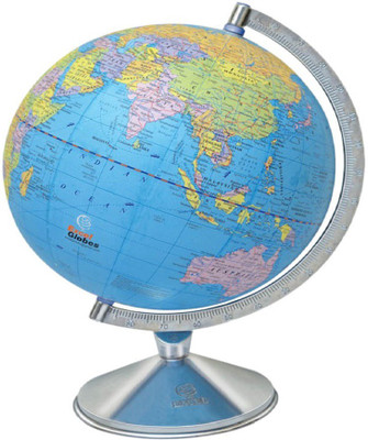 

Globe Craft 04 Desk & Table Top Political World Globe(8 Inch Blue)