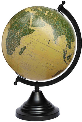 

Craftghar Vintage Armed Forces Desk & Table Top Political World Globe(Medium Multicolor)