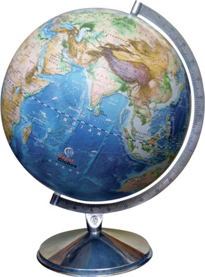 

EXCEL GLOBE EXCEL LAMINATED GLOBE (12 INCH/30 CMS DIA) DESK & TABLE TOP PHYSICAL World Globe(LARGE BLUE)