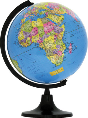 

Winner's Ornate1010 Desk & Table Top Political World Globe(Large Blue)