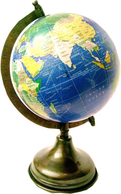 

MH Blue Ocean Desk & Table Top Political World Globe(Medium Blue)