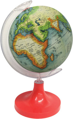 

Globeskart Designer Green Multicolour Desk and Table Top Political World Globe(Small Sea Green)