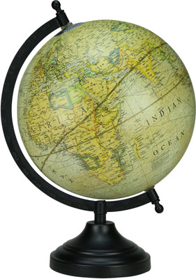 

Globeskart Designer Paris Green Desk and Table Top Political World Globe(Medium Paris Green)