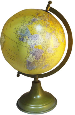Imli Street Polotical World Globe Desk & Table Top Political World Globe(Large Blue)