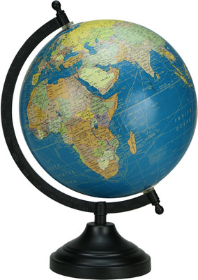 

Globeskart Designer Royal Blue Desk and Table Top Political World Globe(Medium Royal Blue)