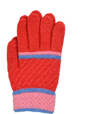 

Vinenzia Self Design Winter Women's Gloves, Orange