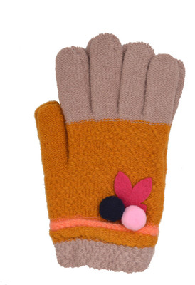 

Vinenzia Embellished Winter Women's Gloves, Beige